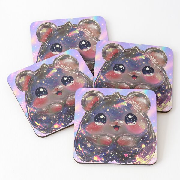 Item preview, Black Galaxy Hamster in Star Candy Field designed and sold by RisingSun7199.