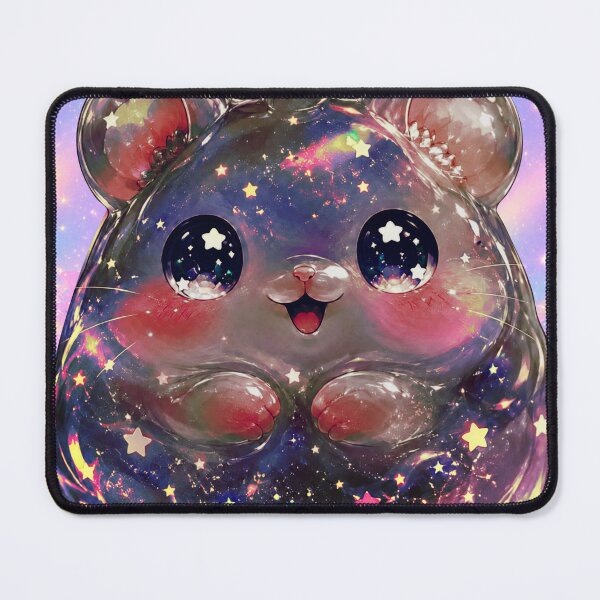 Item preview, Black Galaxy Hamster in Star Candy Field designed and sold by RisingSun7199.