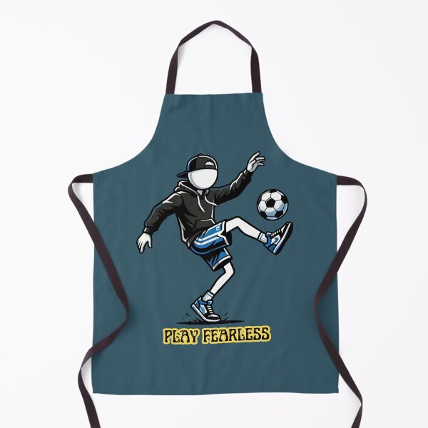 Item preview, Play Fearless Stickman Soccer Graphic | Minimal Football Sports Design designed and sold by Chroma Dreams .