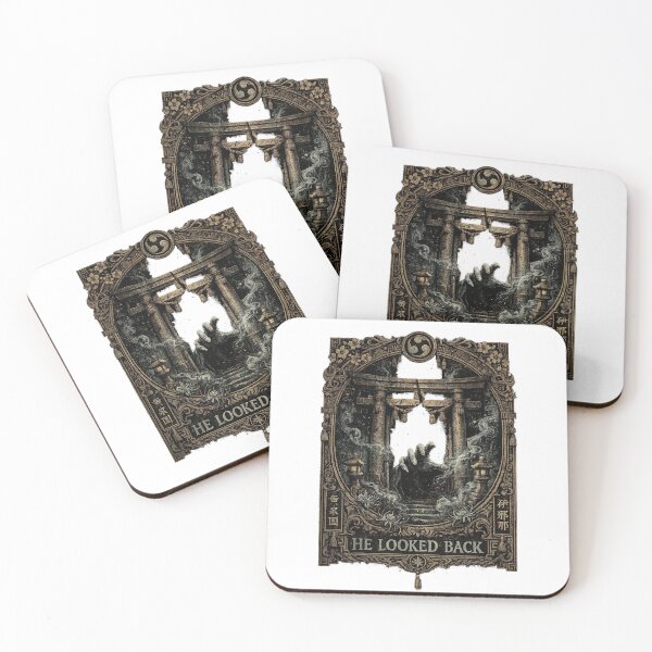 Item preview, He Looked Back — Izanami Izanagi Japanese Mythology Yomi | World Legends designed and sold by Qorvun.