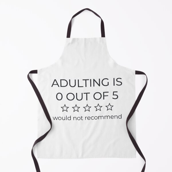 Item preview, Adulting Review designed and sold by AnimeWaifusX.
