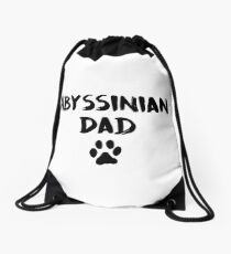 Abyssinian Dad Drawstring Bag