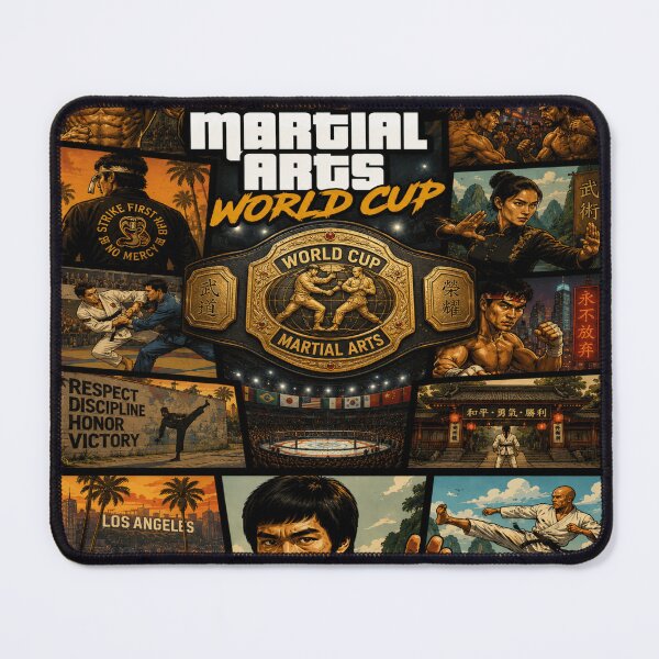 Item preview, Martial Arts World Cup designed and sold by KingsManKind.