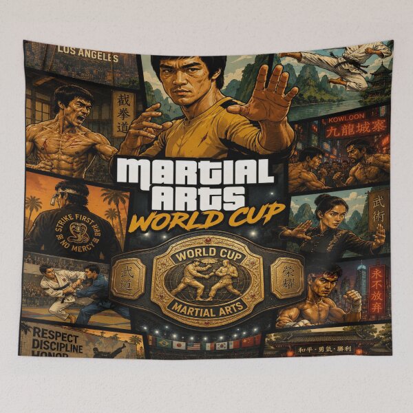 Item preview, Martial Arts World Cup designed and sold by KingsManKind.