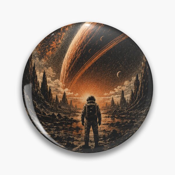 Item preview, Retro Cosmic Explorer designed and sold by Houldi.