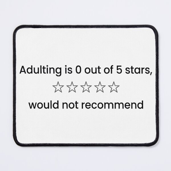 Item preview, Adulting Stars designed and sold by AnimeWaifusX.
