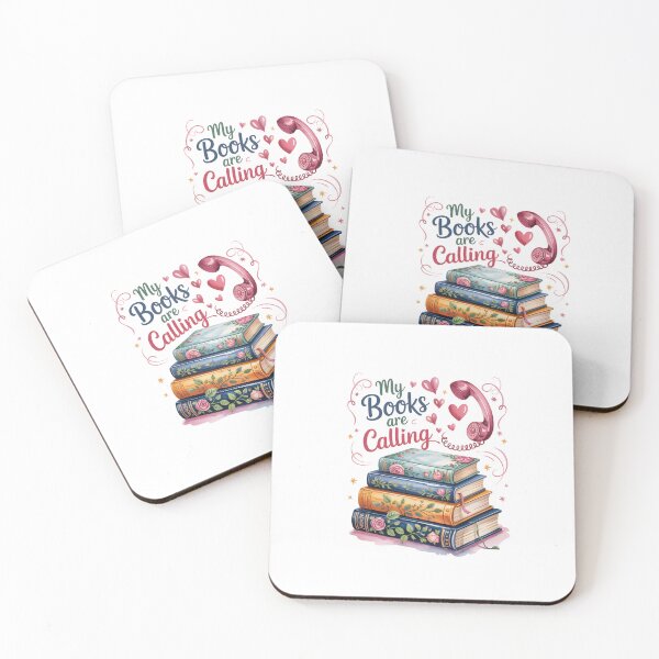 Item preview, ​My Books Are Calling Floral Book Lover T-Shirt designed and sold by Color World.