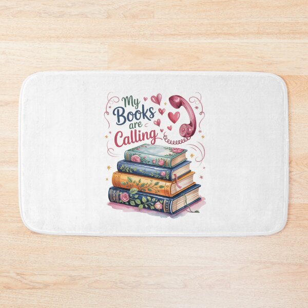 Item preview, ​My Books Are Calling Floral Book Lover T-Shirt designed and sold by Color World.