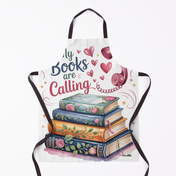 Item preview, My Books Are Calling Floral Book Lover T-Shirt designed and sold by Color World.