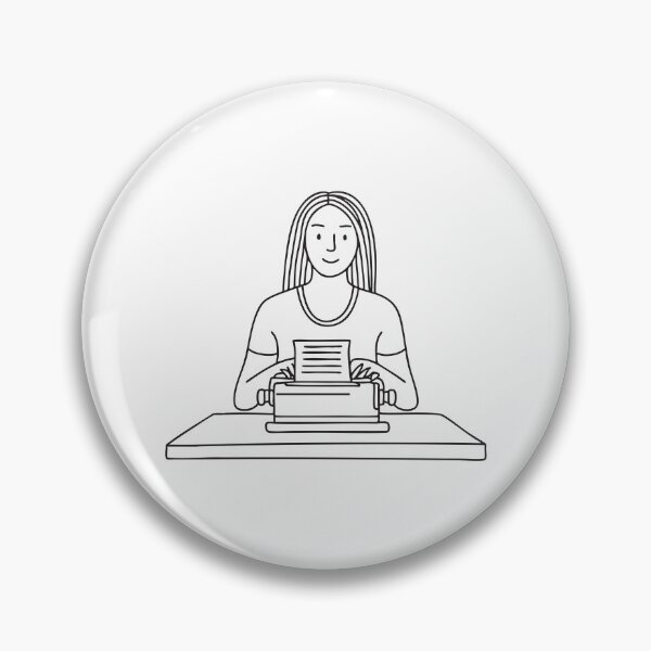 Item preview, Person Typing on Vintage Typewriter designed and sold by rasagamastore.