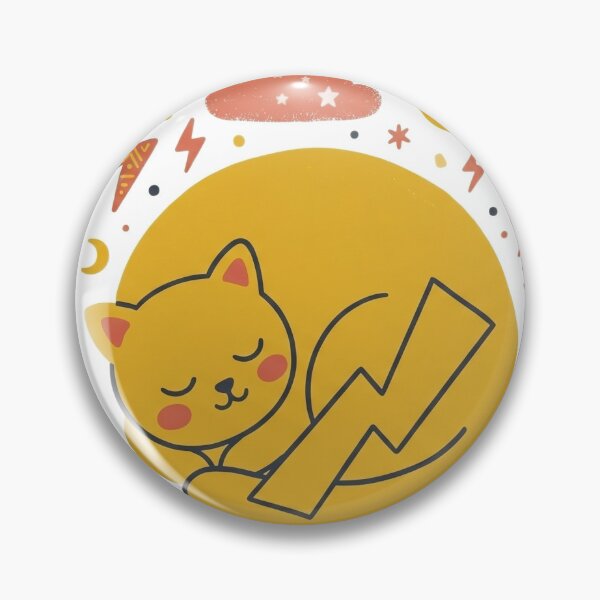 Item preview, Chonky Yellow Mouse Lightning Whimsical Folk Art designed and sold by kwcricky.