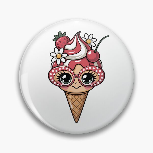 Item preview, Copy of Cute Kawaii Ice Cream designed and sold by jkrphoto.