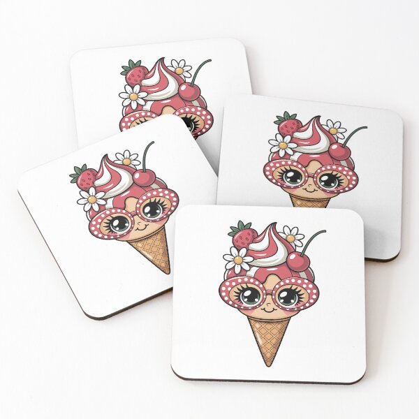 Item preview, Copy of Cute Kawaii Ice Cream designed and sold by jkrphoto.