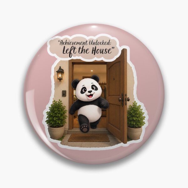 Item preview, Achievement Unlocked Left The House designed and sold by EnginerdStudio.