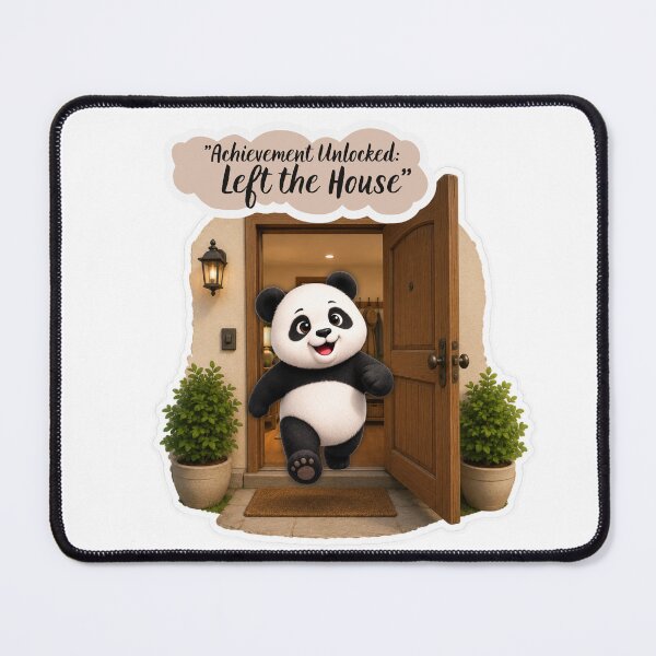 Item preview, Achievement Unlocked Left The House designed and sold by EnginerdStudio.
