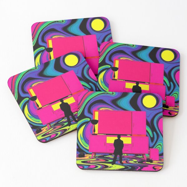 Item preview, Enter a world of vibrant colors and distorted realities. designed and sold by RAISC.
