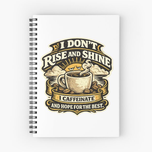 Item preview, I Don't Rise And Shine Funny Coffee Vintage designed and sold by Mr Lee.