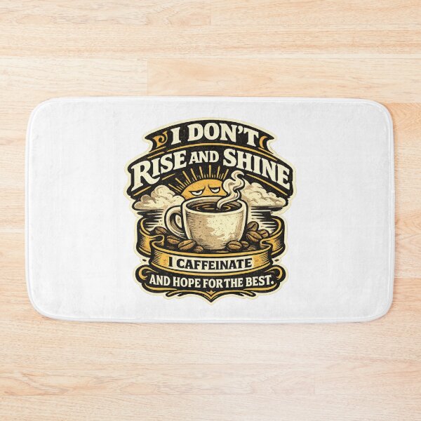 Item preview, I Don't Rise And Shine Funny Coffee Vintage designed and sold by Mr Lee.