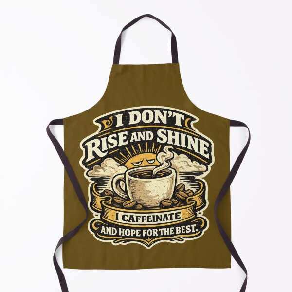Item preview, I Don't Rise And Shine Funny Coffee Vintage designed and sold by Mr Lee.