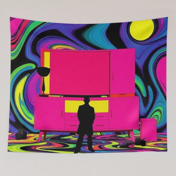 Item preview, Enter a world of vibrant colors and distorted realities. designed and sold by RAISC.