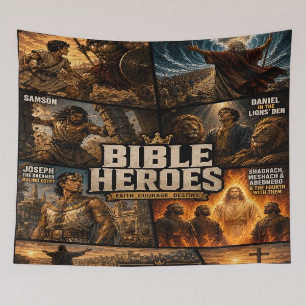 Item preview, Bible Heroes designed and sold by KingsManKind.