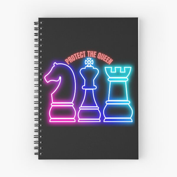 Item preview, neon chess designed and sold by alalame.