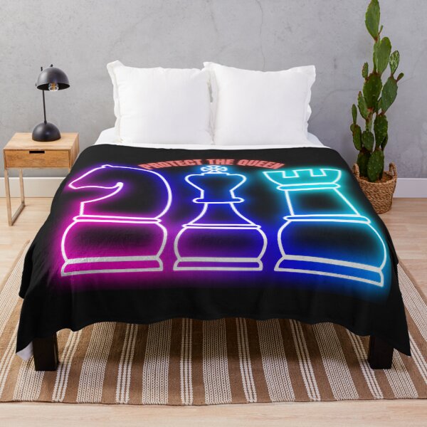 Item preview, neon chess designed and sold by alalame.