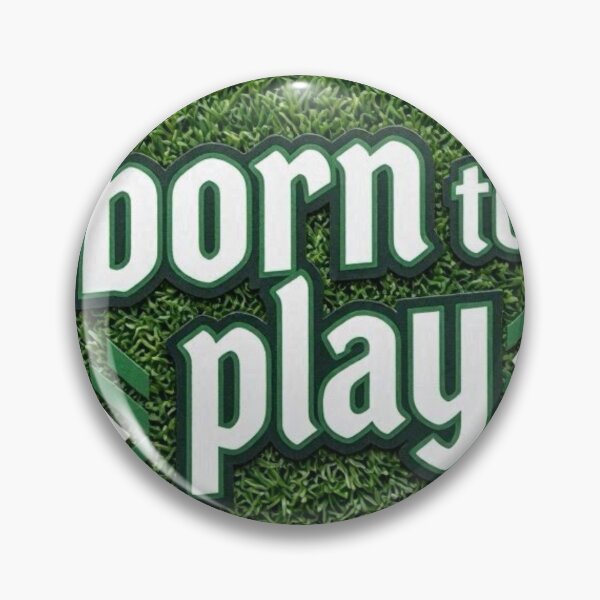 Item preview, Copy of Born To Play Soccer Typography Sticker designed and sold by ckartes100.