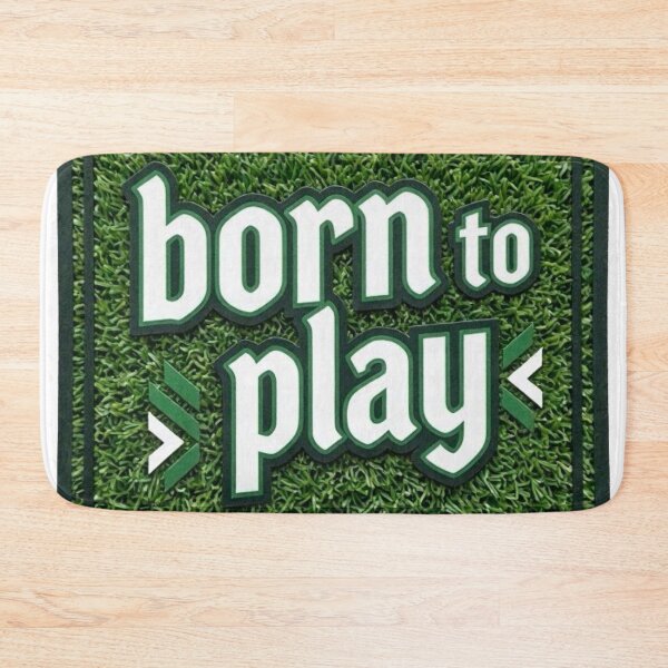 Item preview, Copy of Born To Play Soccer Typography Sticker designed and sold by ckartes100.