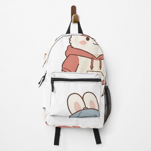 Item preview, Cute Bunny Couple Holding Hands in Matching Hoodies Illustration designed and sold by TaiwanMemory.