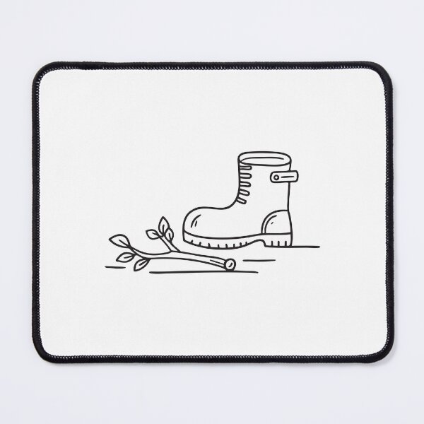 Item preview, Twig Resting Near Boot on Dirt designed and sold by rasagamastore.