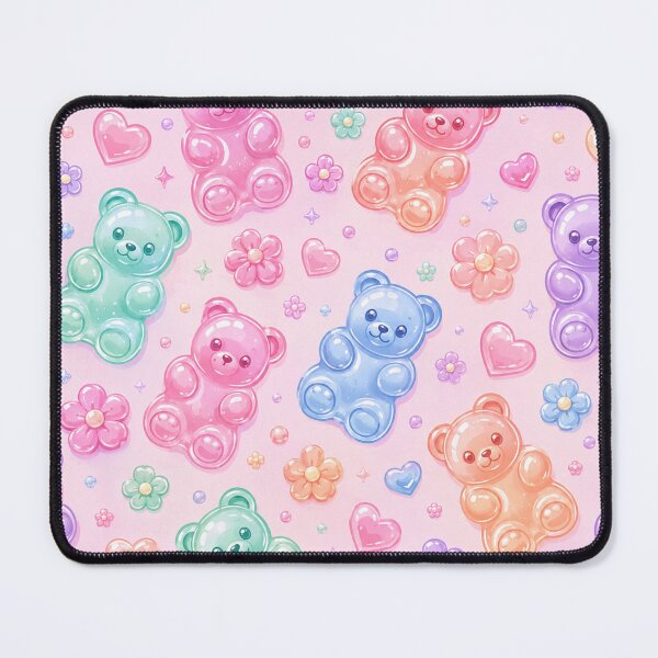 Item preview, Gummy Bear Candy Pattern designed and sold by Ioanna-Studio.
