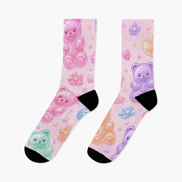 Item preview, Gummy Bear Candy Pattern designed and sold by Ioanna-Studio.