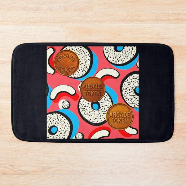 Item preview, ❇️ INSERT COIN TO CONTINUE COLLECTION ❇️ - Arcade Carpet and Tokens - Retro Edition v12 designed and sold by WheelieGdArt.