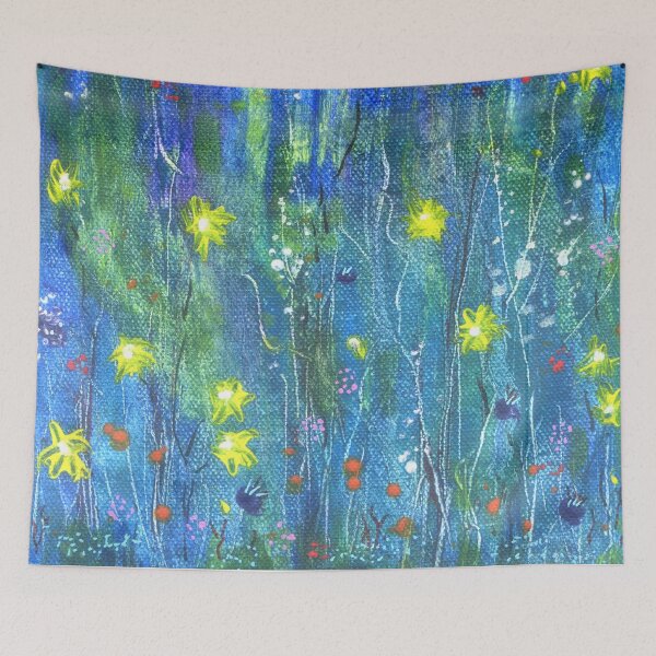 Item preview, Floral Abstract Painting  designed and sold by Heatherian.