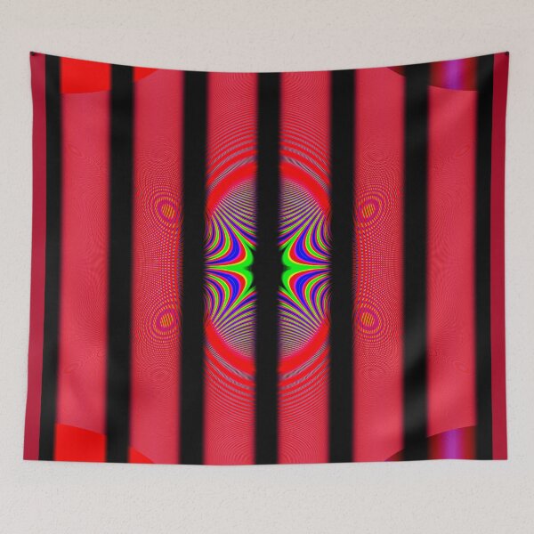 Item preview, Abstract Pattern "Red Flag" designed and sold by Gluecknika.