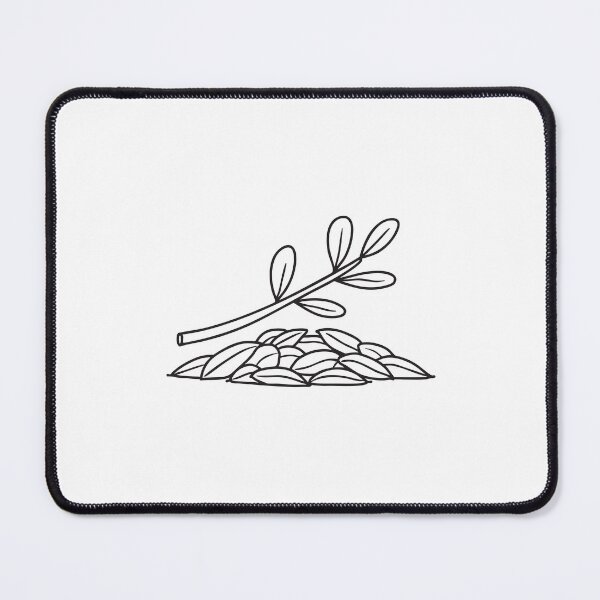 Item preview, A twig on top of a leaf pile designed and sold by rasagamastore.