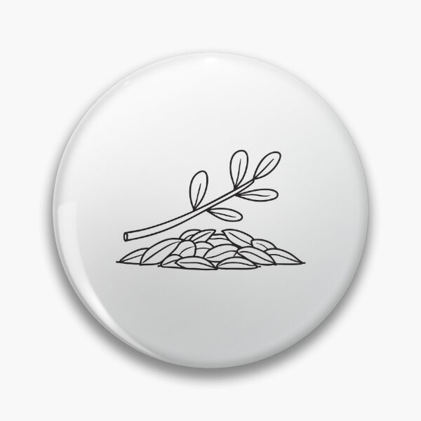 Item preview, A twig on top of a leaf pile designed and sold by rasagamastore.