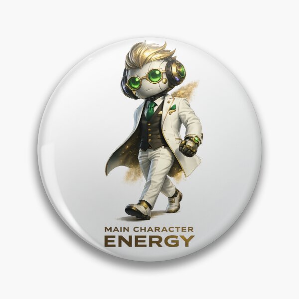Item preview, Main Character Energy Robot –  Character Design designed and sold by Yomere.