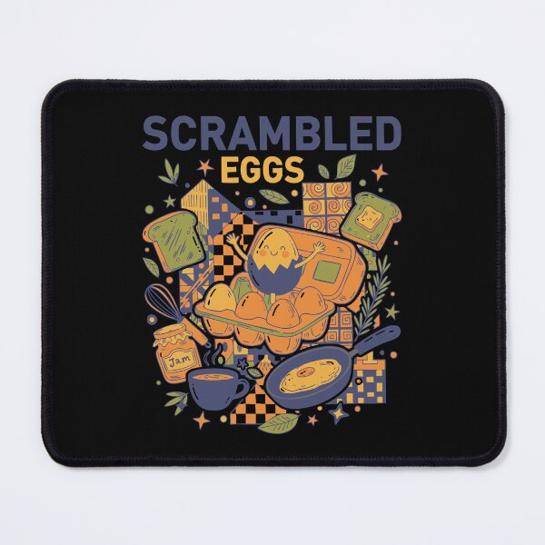 Item preview, Breakfast Scrambled Eggs Funny Brunch Coffee Food designed and sold by LuminOrb.