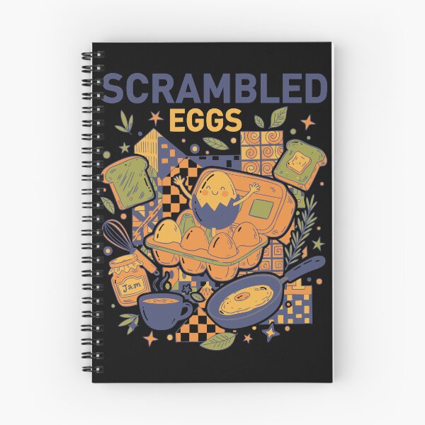 Item preview, Breakfast Scrambled Eggs Funny Brunch Coffee Food designed and sold by LuminOrb.
