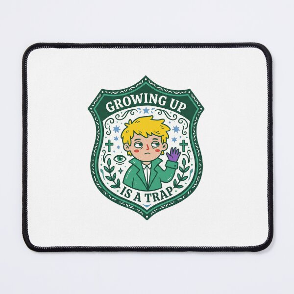 Item preview, Growing Up Is A Trap Little Prince Parody Folk Art designed and sold by kwcricky.