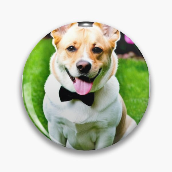 Item preview, Animals - Corgi with Bow Tie, Chic and Humorous Animal Portrait designed and sold by DoodyPets.