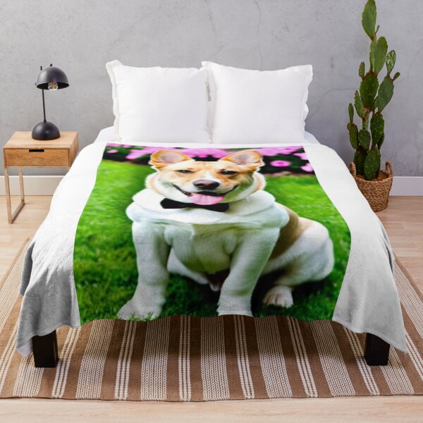 Item preview, Animals - Corgi with Bow Tie, Chic and Humorous Animal Portrait designed and sold by DoodyPets.