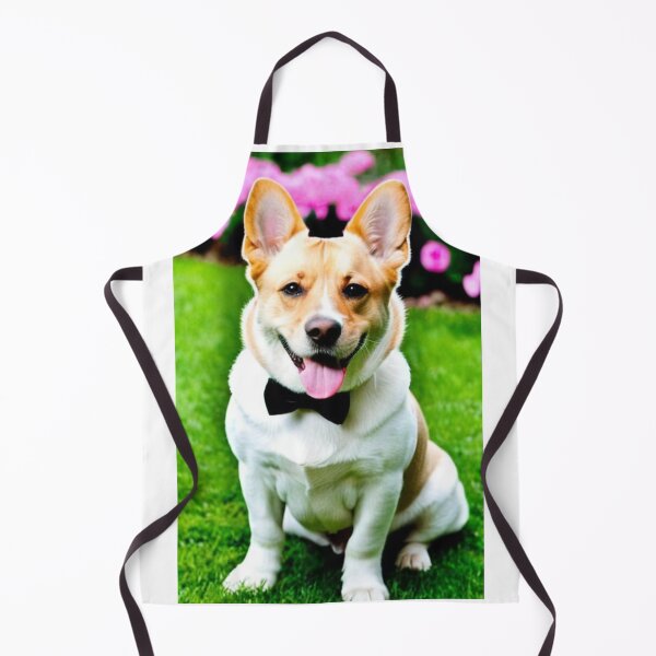 Item preview, Animals - Corgi with Bow Tie, Chic and Humorous Animal Portrait designed and sold by DoodyPets.