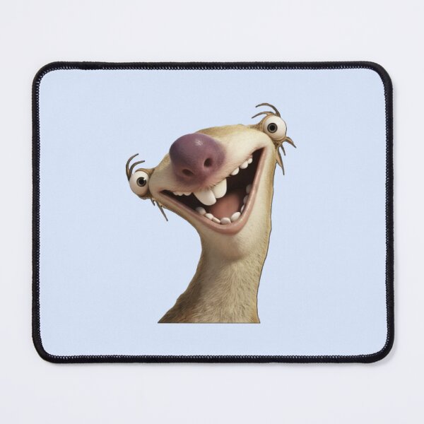 Item preview, Funny Sloth Reaction Sticker | Crazy Smile Meme | Goofy Animal Face | Viral Reaction Sticker | Mood Meme designed and sold by Pophands.