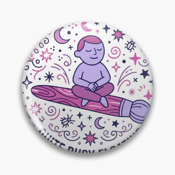 Item preview, Floating In My Own Space Funny Introvert Lofi Art designed and sold by kwcricky.