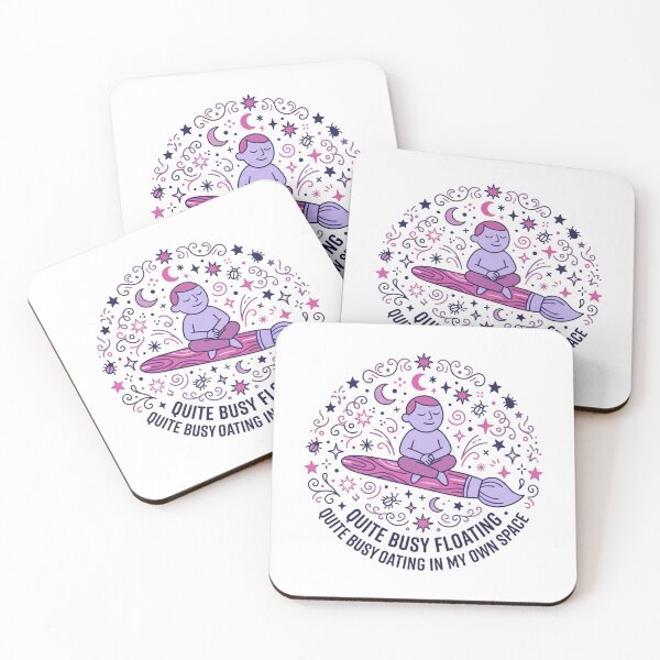 Item preview, Floating In My Own Space Funny Introvert Lofi Art designed and sold by kwcricky.