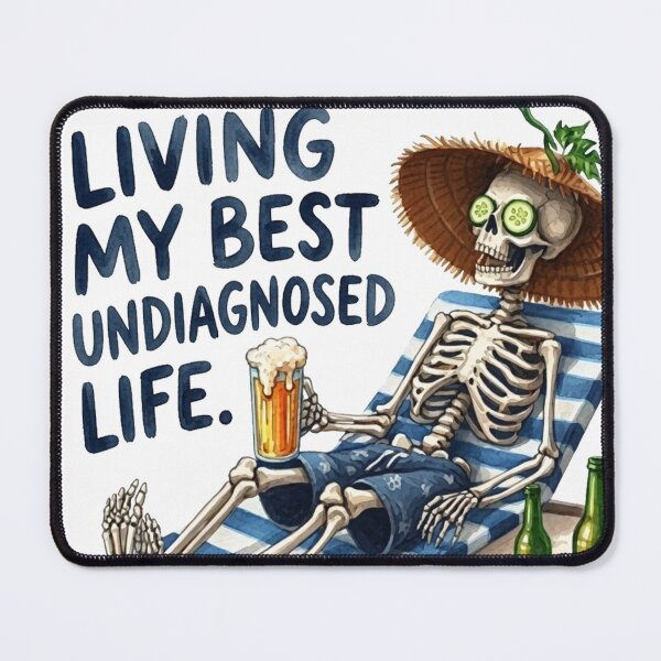 Item preview, Undiagnosed Skeleton Unbreakable designed and sold by erkinmaddison.