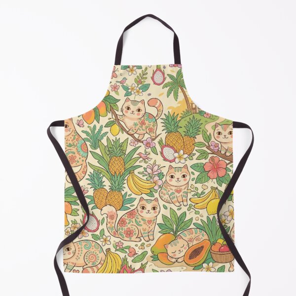 Item preview, Cute Cats in Summer Fruitland  designed and sold by Iampoji.